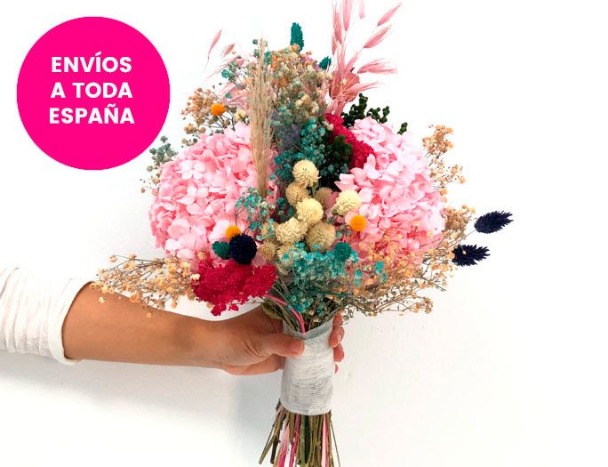 Mi ramo de novia preservado
