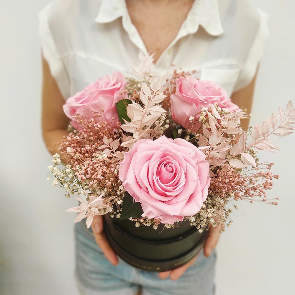 ≫ Roses Box Shine - Flores Preservadas | Vanai ®